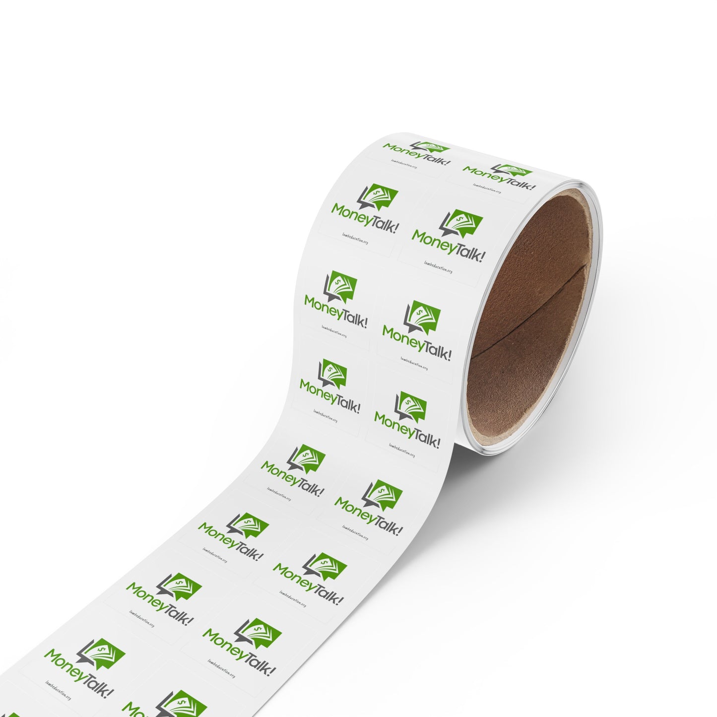 Square Sticker Label Rolls