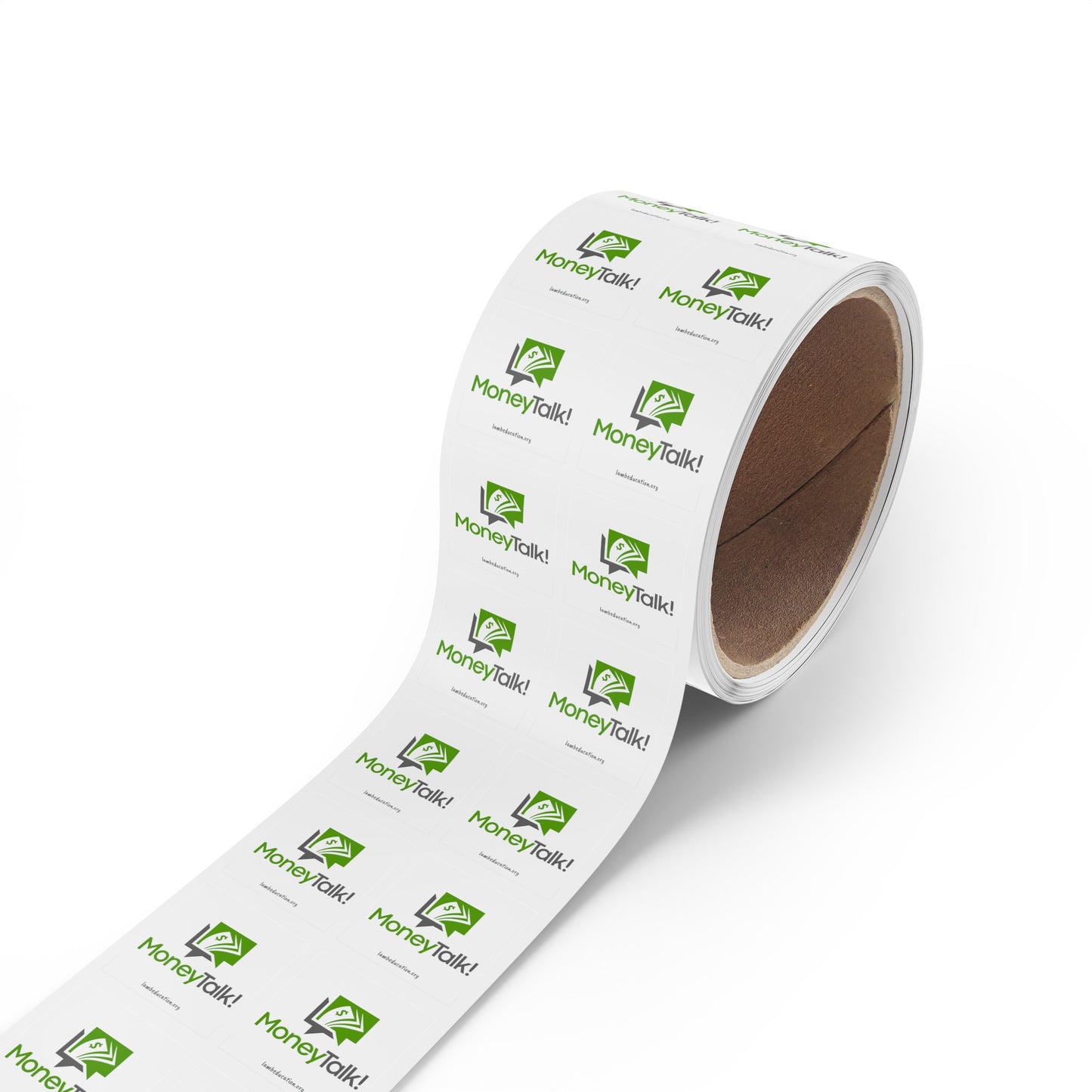 Square Sticker Label Rolls